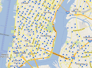 citi bike maps