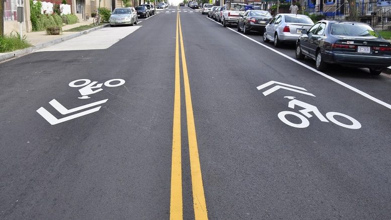 sharrow bike lane